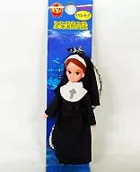 Sister Licca-chan (Black) Strap Hokkaido Limited Edition