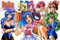 集合 マウスパッド 「RonRon 3on6 美少女マージャンバトル」