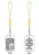 XANXUS Rhinestone Dog Tag Strap "Tutor Hitman Reborn!"