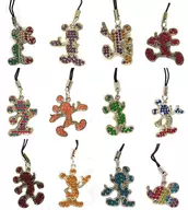 12-Type Set "Mickey Mouse Silhouette Beads Strap" Coca-Cola Necking Campaign