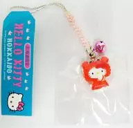 Kitty(螃蟹)當地Kitty墜飾(粉色/銀色)"hello kitty>北海道限定