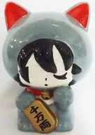 招き灰ば猫貯金箱 「停電少女と羽蟲のオーケストラ」 C80グッズ