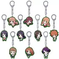 10-Type Set "Saki Achiga Hen episode of side-A Puchimusume Trading Metal Key Holder Vol. 1"