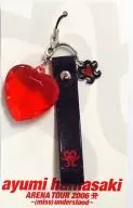 Hamasaki Ayumi Strap (Black) "ayumi hamasaki ARENA TOUR 2006 a ~ (miss undersood ~)"