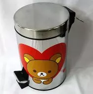 リラックマ(ハート) ステンレスダストボックス 「リラックマ」