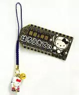 Kitty(弁庆)义经&弁庆坠饰(紫色)「Hello Kitty」