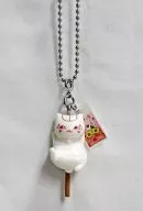 Nyanko-sensei Neriame (white) "Natsume's BOOK of FRIENDS Wagashi Mascot 2"