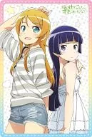 桐乃＆黒猫(私服Ver.) 大判マウスパッド 「俺の妹がこんなに可愛いわけがない。」