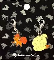 127.LOCON&128.CUUCONJTO ZUKAN金屬掛件(2個SET)"精靈寶可夢>口袋妖怪中心限定