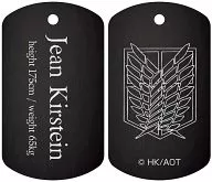 Jean Kirstein Aluminum Dog Tag 「 Attack on Titan 」