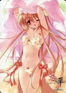 朝比奈香澄 マウスパッド 「PCソフト 忘レナ草 ～Forget-me-Not～」 メッセサンオー特典