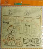Duffy迷你毛巾(萬聖節)"Duffy The Disney Bear>東京迪士尼樂園25周年紀念限定