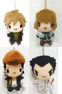 全4種セット キャラクターぬいぐるみマスコット1 「ダンガンロンパ 希望の学園と絶望の高校生 The Animation」