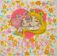 [単品]うさぎ＆ちびうさ タオルハンカチ 「セーラームーン 夏のおしゃれセット」 なかよし1995年7月号応募者全員プレゼント