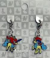 647. Keldeo Zenkoku Zukan Metal Charm (2-piece Set)' Pocket Monsters' Pokemon Center Only