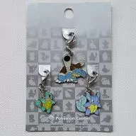 007. Squirtle & 008. Wartortle & 009. Camex National Metal Charm (3-piece set) "Pocket Monsters" Pokemon Center limited