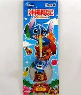 Stitch Shisa Netsuke (amarillo/plateado) "Lilo & Stitch" disponible sólo en Okinawa