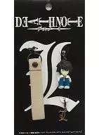 L Mobile Strap (White) "DEATH NOTE - Death Note -"
