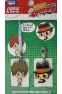 Reborn & Tsunayoshi Sawada Metal Netsuke & Charm "Tutor hitman REBORN!"
