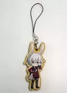 White Rabbit (Peter) Die Cut Wood Strap "Alice Goods KUJI" Animate Girls Festival 2013 Limited