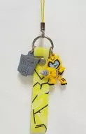 Bumblebee Color Ver. Relief Strap "Takasato Mii Demarquía Transformers Anymeted" Premio F