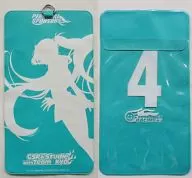 Hatsune Miku Ticket Holder (com suporte no centro superior) Good Smile Racing 2011 Bônus de patrocínio individual