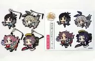 Fubuki / Shimakaze / Hayata / Tatsuta Tsumamare Strap Set A (with limited sticker) "Kantai Collection ~ KanColle ~" C85 Goods