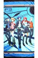 "Gekijo KUJI PERSONA 3 gekijo THE MOVIE #1 Spring of Birth" Big Towel Drawn by Assembly (vertical pattern)