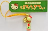 Kitty(圆头圆身小木偶)坠饰(橙色)"hello kitty>东北限定