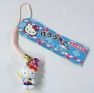 Kitty Kokura Gion-daiko drum Netsuke (Pink) "Hello Kitty" limited to Kita-Kyushu