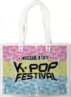 [Single Item] K-pop vinyl bag "K-pop FESTIVAL MUSIC BANK in TOKYO"