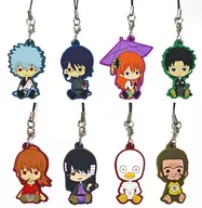 Conjunto de 8 tipos "Gintama Complete Edition : Everybody's Forever Rubber Strap Collection" J-WORLD Limited