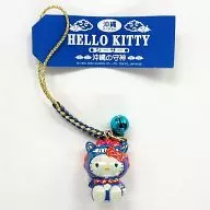 Kitty Shisa Rooting (Blue x Gold) "Hello Kitty" okinawa Limited
