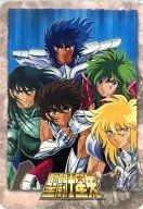 C 集合(青銅聖闘士5人/枠：ピンク) 「パッドダス 聖闘士星矢 マウスパッドコレクション」