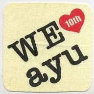 浜崎あゆみ ミニタオル 「CD A COMPLETE ～ALL SINGLES～」 購入者抽選特典 C賞