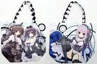 [単品]イラスト：鶴崎貴大＆へるるん＆karory 超特大フルカラートートバッグ 「C84 feng2013夏グッズセット」