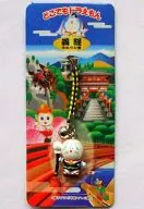 ドラえもん(弁慶) 根付け(パープル/イエロー) 「どこでもドラえもん」 義経ゆかりの里 屋島限定
