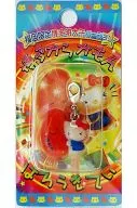 Hello Kitty (Hakata Spiced Cod Roe Version / Hakata Kara Kamon) Fastener Mascot 「 Hello Kitty 」 Fukuoka Only