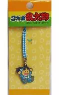 Katō Danzo Metal Netsuke (Light Blue/White) "Nintama Rantaro"