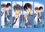 冬弥＆夏月 クリアブックマーカー4枚セット 「きみがすきなんだ」 コミコミスタジオ購入特典