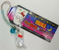 Hello Kitty (Ittan Momen) Netsuke (Light Blue / Silver) "GeGeGe-no-Kitaro x Hello Kitty" limited to the San-in region