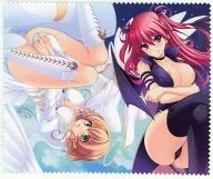[A la Carte] Figrica Mia Chatana & Sera Mitla アイルソ microfiber cloth "Nokidoki! ~ Angel and Devil's 搾精 Battle ~ A3 Desk Mat (w / Fake Leather Mouse Pad)" mail-order bonus