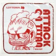 [A la Carte] Super Large Character Original Mini Towel "LOTTERIA x Attack on Titan Attack on Titan Set"