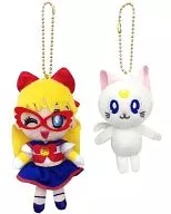 Sailor V & Artemis connecting mascot set 「 Pretty Guardian Sailor Moon 」