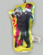 "NO MORE Eiga Dorobo" (Movie Thief vs. Patramp Otoko Die Cut Mascot Strap)