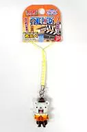 ベポ (versión deforme / Nanbanjin) Netsuke Strap (amarillo/blanco) "ONE PIECE"