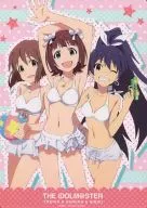 1：天海春香＆萩原雪歩＆我那覇響 マウスパッド 「アイドルマスター」