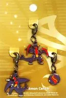 Mega Garchomp Metal Charm "Pocket Monsters" Pokemon Center Only