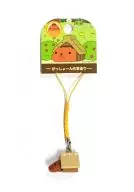 Capybara-san Netsuke (Orange) "Capybara-san ~ Gassho-style ~" Limited to Hida