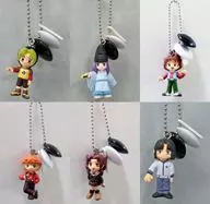 6-Type Set "Hikaru no Go Figure Key Holder"